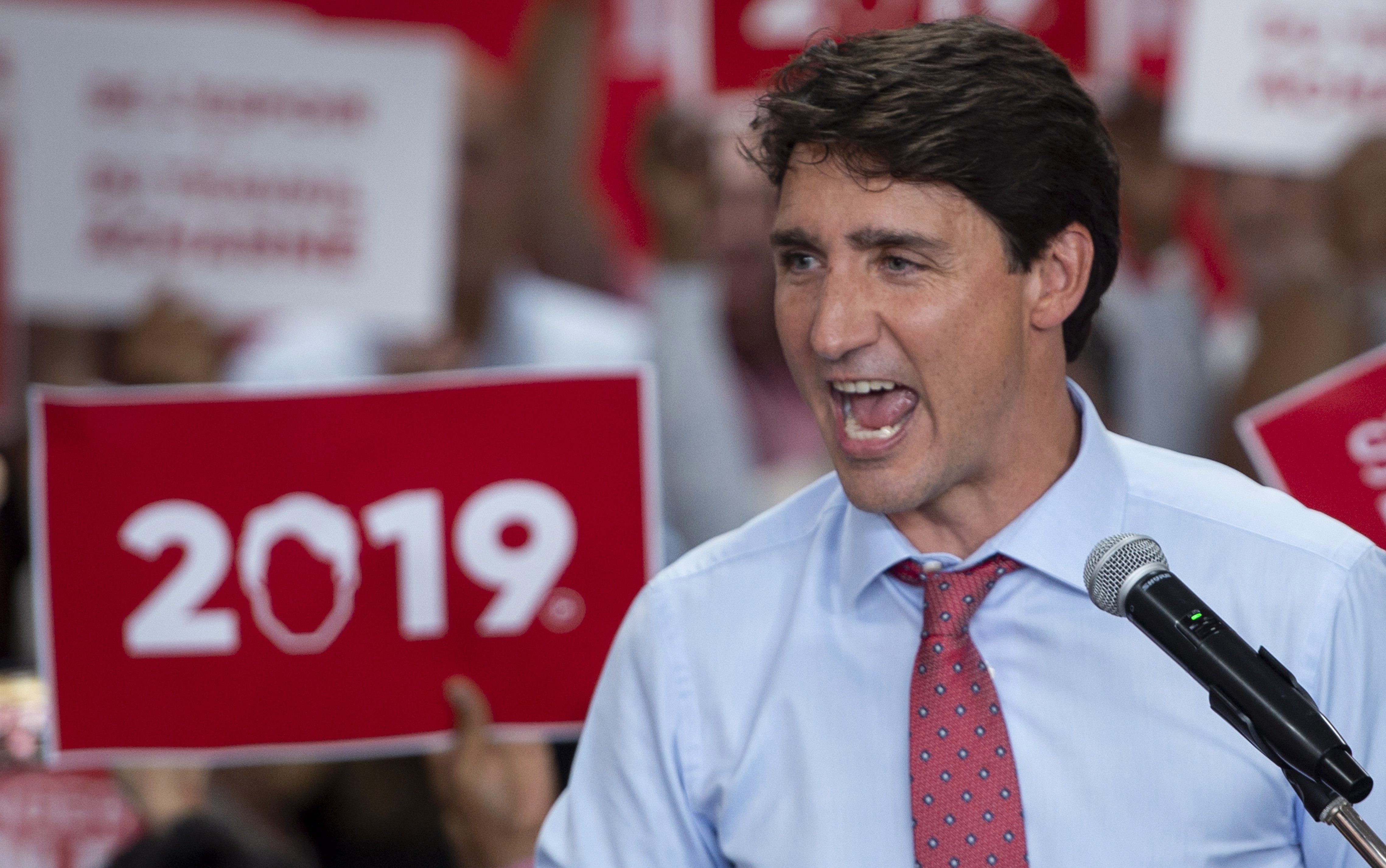 Justin Trudeau formally announces he'll run again in 2019 election