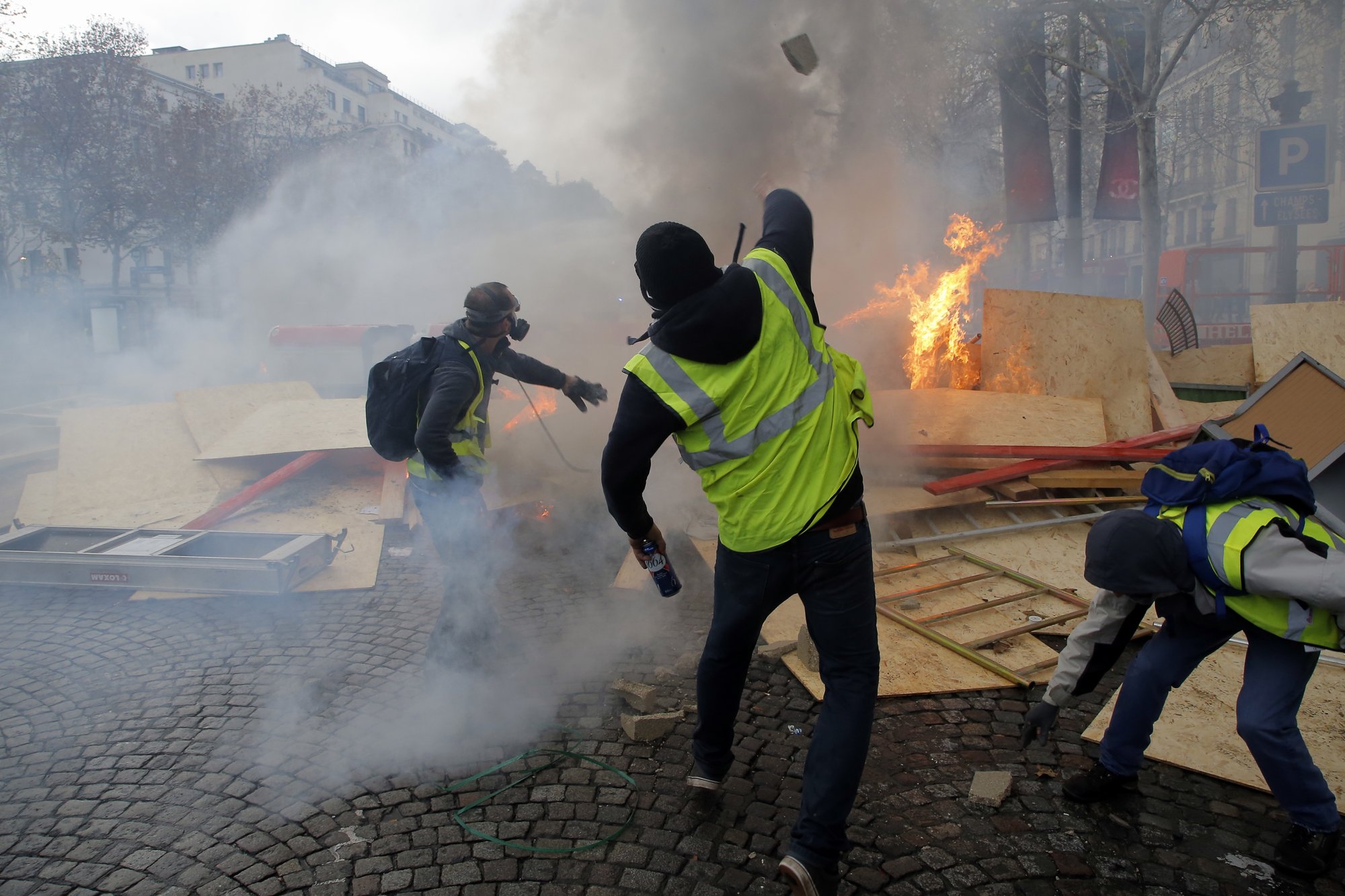 french-protesters-angry-over-fuel-taxes-clash-with-police