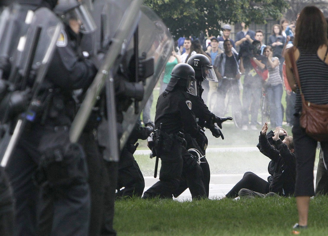 G20 protester awarded $500 for illegal police search and goggles seizure