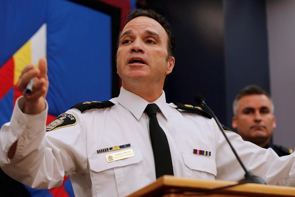 Winnipeg police Chief Danny Smyth not resigning