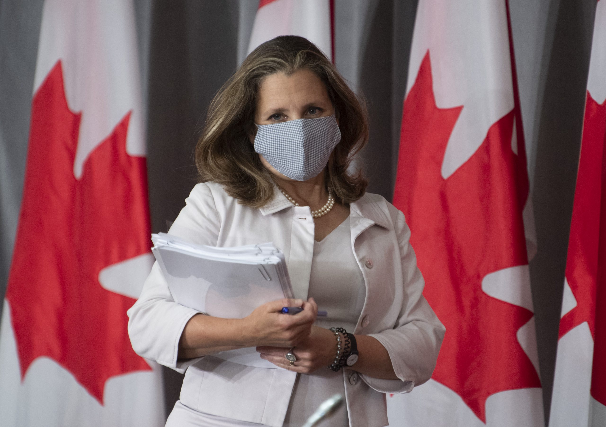 As Freeland Takes Finance Job, Crisis Will Dictate Spending Plans ...