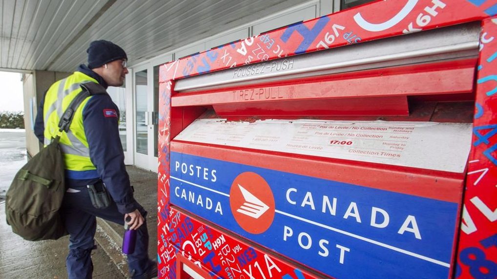 canada post near winnipeg mb