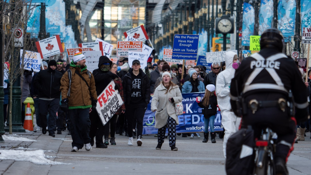 Upcoming anti-mask protest in Alberta may conceal radical political ...