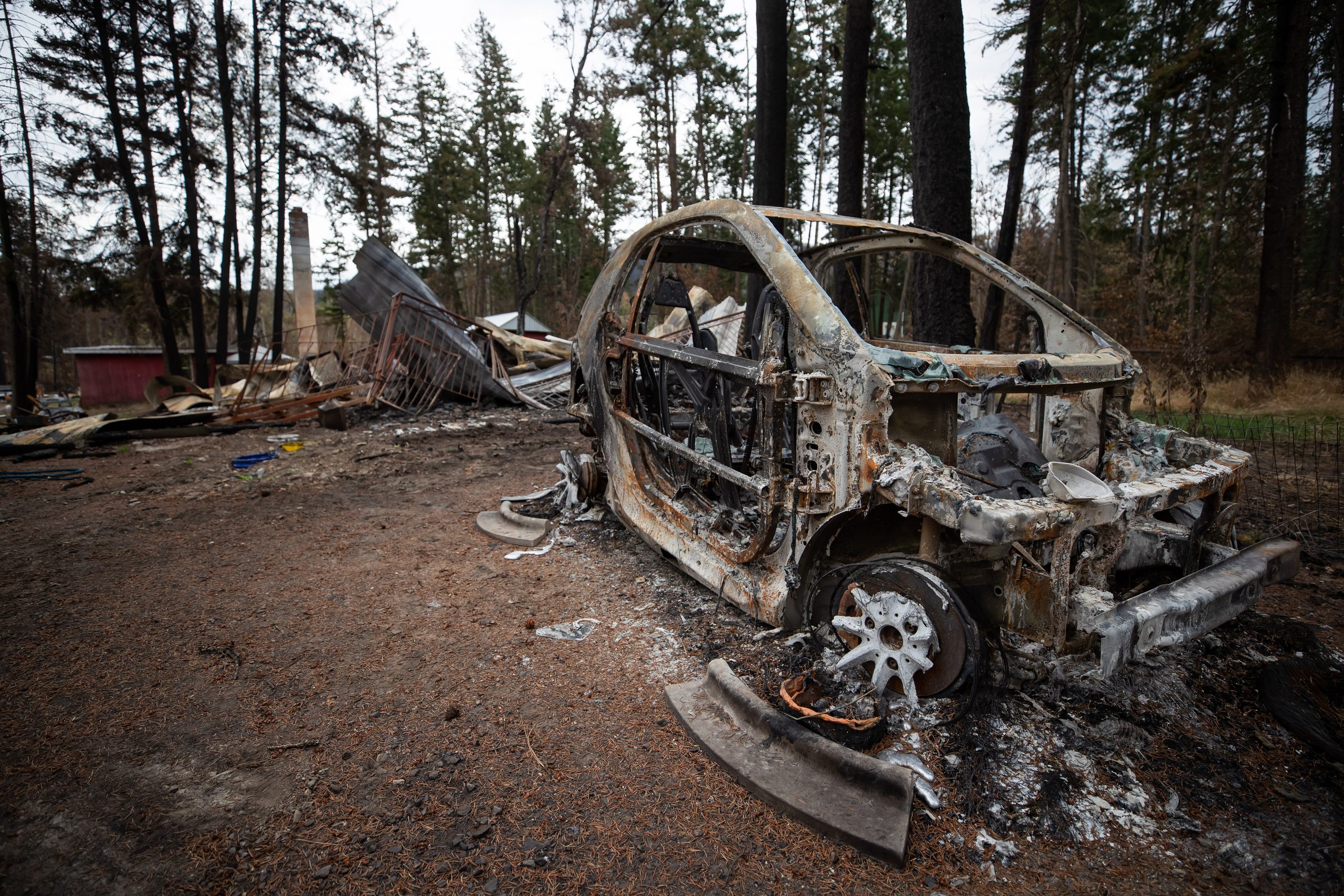 Mix of toxic pollutants left behind in ash after wildfires scorch