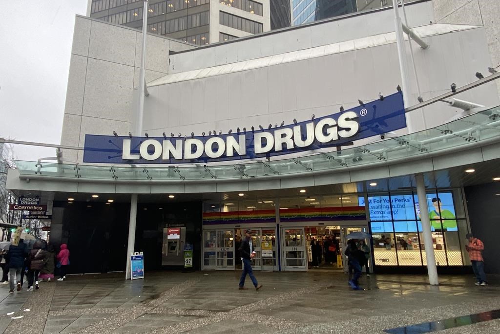 London Drugs stores across Western Canada closed due to 'operational issue'