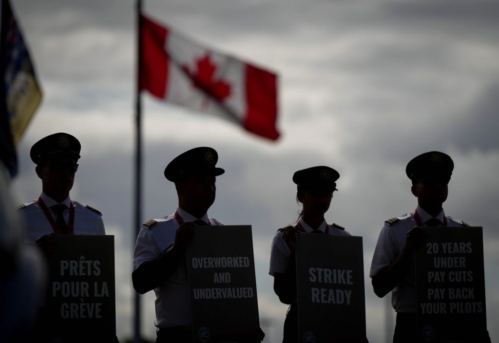 Air Canada union head says she'll resign if pilots reject deal