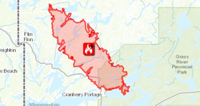 Manitoba wildfires: evacuated Cranberry Portage residents to return home Sunday