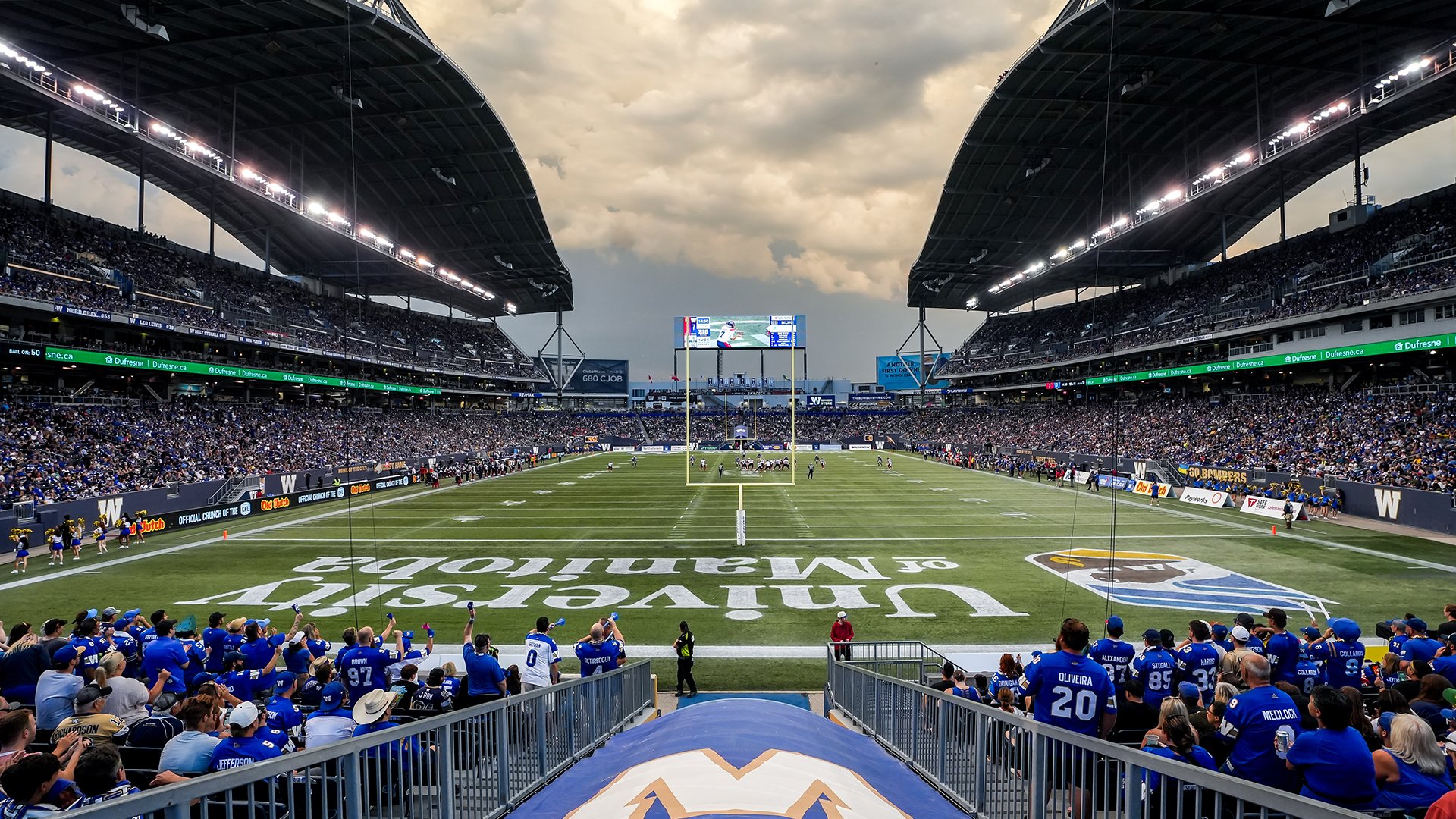 Winnipeg Blue Bombers look to clinch home playoff game