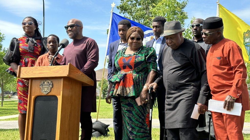 ‘Incredible’: Nigerian-Canadian architect honoured by park naming in Winnipeg’s south end