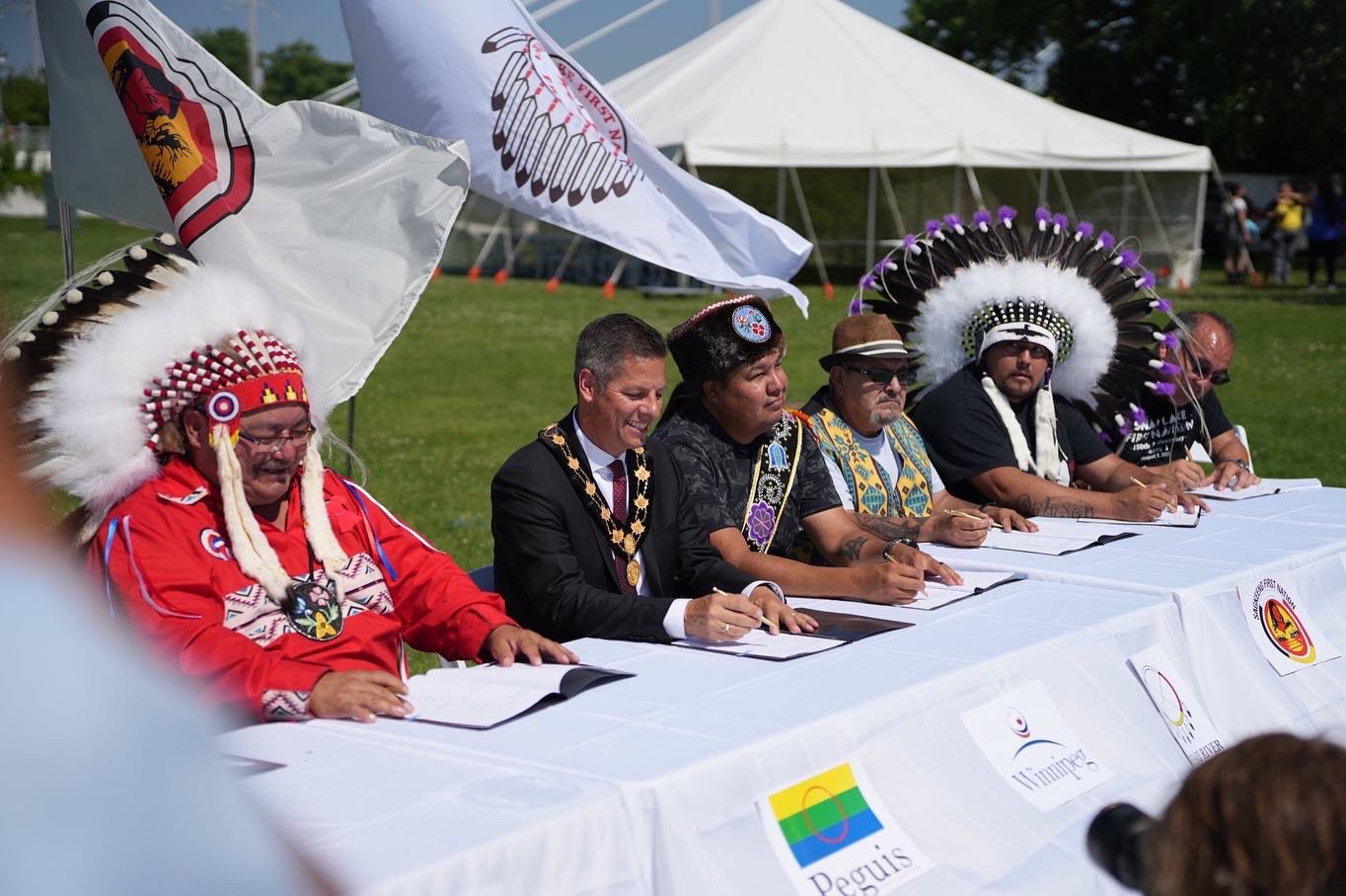 Treaty One First Nations And Winnipeg Sign Development Agreement ...