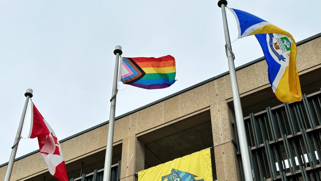Not taking things for granted: Pride Winnipeg kicks off with flag raising at City Hall