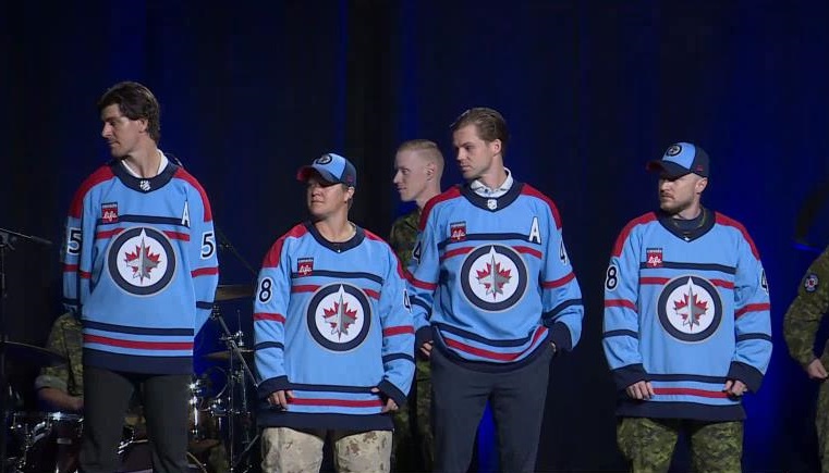 Winnipeg Jets Unveil New Jerseys Inspired by Royal Canadian Air