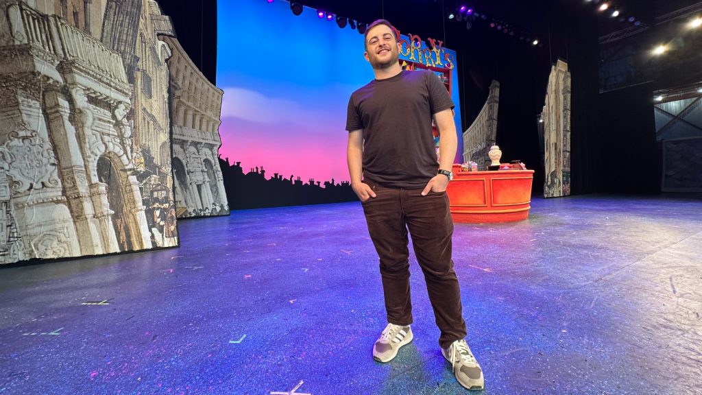 Choreographer Josh Assor is back in Winnipeg and is the choreographer behind Rainbow Stage's 'Mary Poppins' — the show which took him to Broadway. (Mike Sudoma, CityNews)