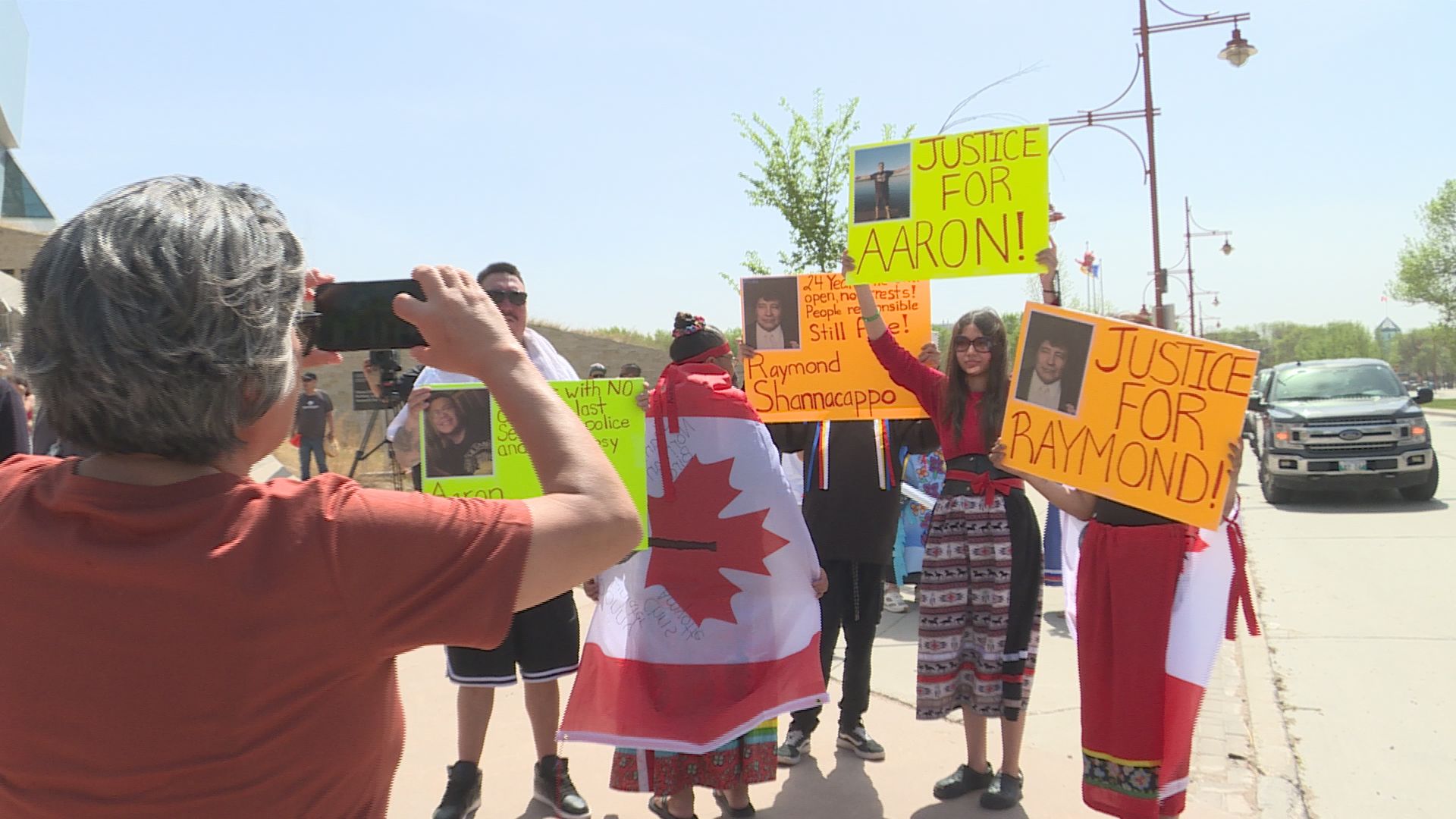 Dozens march the streets of Winnipeg to raise awareness for Murdered ...