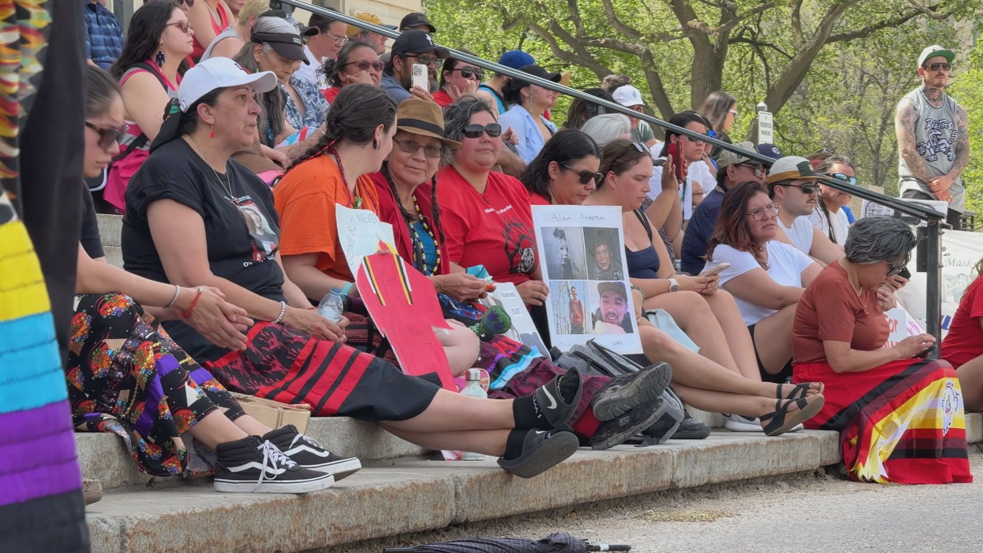 Dozens march the streets of Winnipeg to raise awareness for Murdered ...