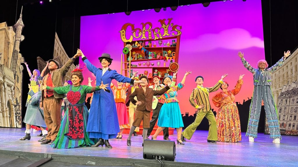 The cast of Rainbow Stage's Mary Poppins at a media call on August 13, 2024. (Joanne Roberts, CityNews)