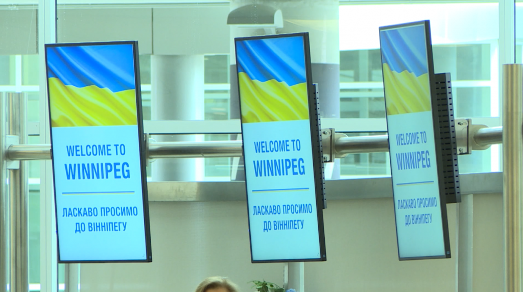 Ukrainian refugees Winnipeg