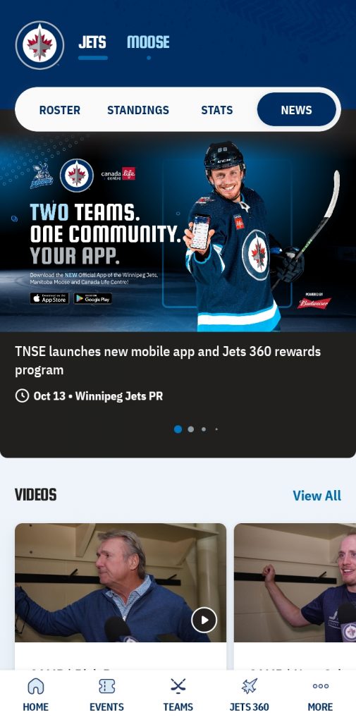 Jets 360 app