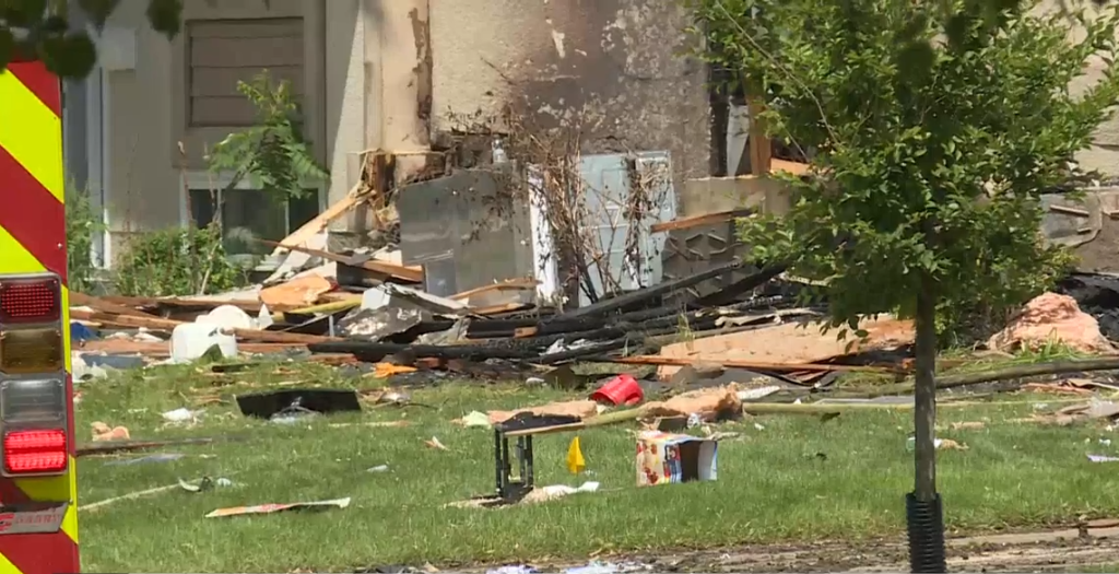 ‘It blew me off right off the floor’: Explosion destroys Transcona home