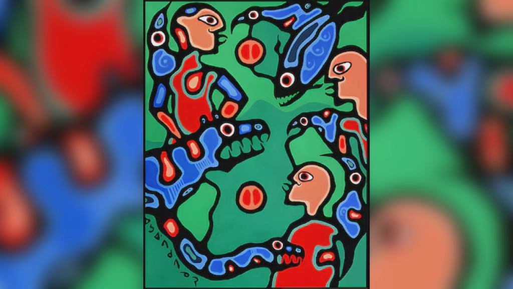 Fake Norval Morrisseau painting is uncovered at The Winnipeg Art Gallery