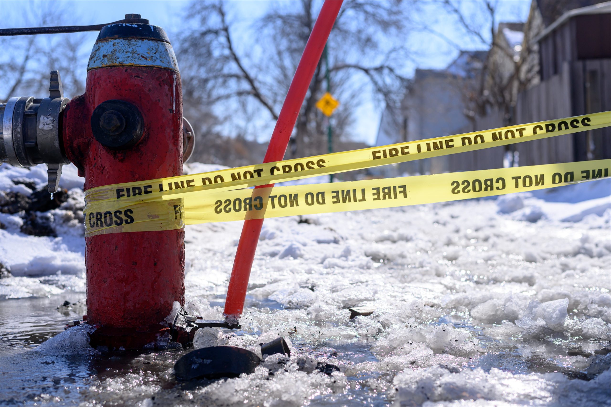 Fire At Vacant Home On William Avenue WFPS CityNews Winnipeg   Winnipeg Fire Tape Hydrant Scaled 