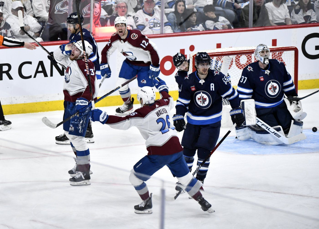 Avalanche stall Jets: Winnipeg eliminated from playoffs